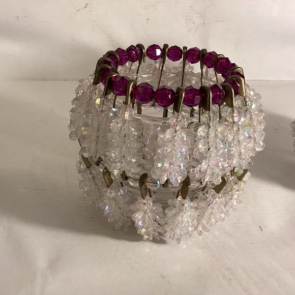 Set of 3 safety pin votive holders - Picture 5 of 5